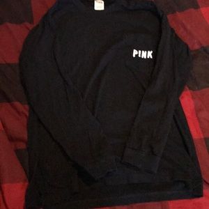 VS Pink Rainbow sequin long sleeve